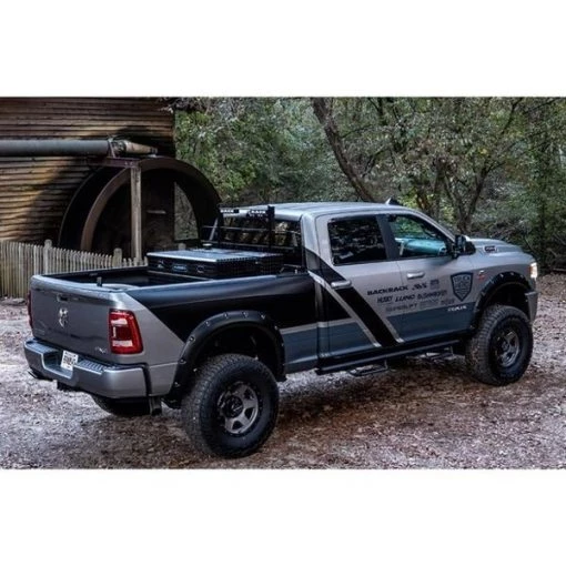 04-15 TITAN WITH BEDSIDE LOCKBOX POCKET STYLE FENDER FLARES-FRONT PAIR ONLY