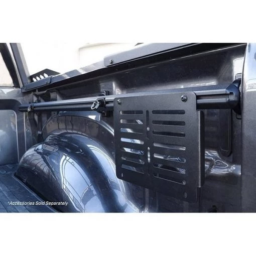 19-C RAM 1500 5.5FT BED HEX/CRGO MANAGEMENT RAIL(TXT BLACK)(BRKTS NOT