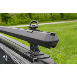 04-C F150/F250/F350 5.5FT BED HEX SERIES SIDE RAILS-TXT BLACK(BRKTS NO