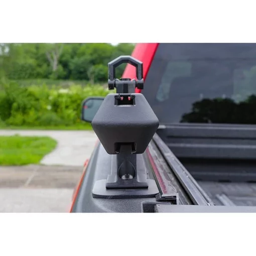 04-C F150/F250/F350 5.5FT BED HEX SERIES SIDE RAILS-TXT BLACK(BRKTS NO