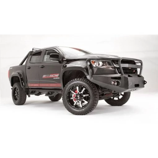 15-18 COLORADO WINCH BUMPER W/ PRE-RUNNER GUARD MATTE BLACK