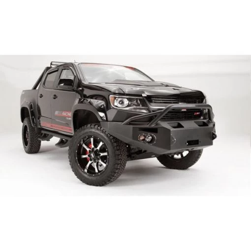 15-18 COLORADO WINCH BUMPER W/ PRE-RUNNER GUARD MATTE BLACK