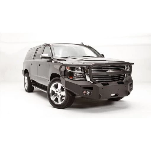 15-C SUBURBAN WINCH BUMPER W/ FULL GRILL GUARD MATTE BLACK