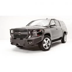 15-C SUBURBAN WINCH BUMPER W/ FULL GRILL GUARD MATTE BLACK