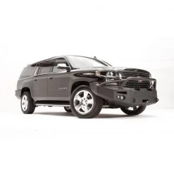 15-C SUBURBAN WINCH BUMPER W/ FULL GRILL GUARD MATTE BLACK