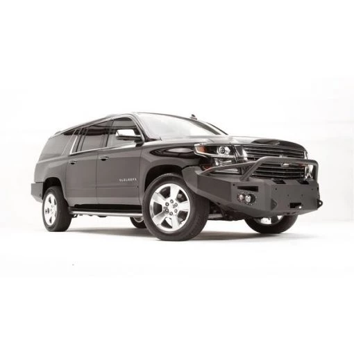 15-C SUBURBAN WINCH BUMPER W/ FULL GRILL GUARD MATTE BLACK