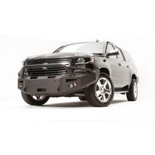 15-C SUBURBAN WINCH BUMPER W/ FULL GRILL GUARD MATTE BLACK
