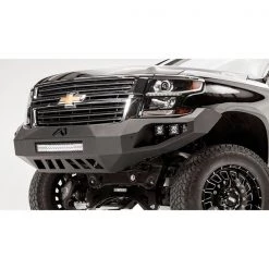 Fab Fours 15-C SUBURBAN VENGEANCE FRONT SENSOR BUMPER W/ NO GUARD MATTE BLACK
