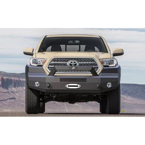 16-18 TACOMA TEXTURED BLACK ELEVATION BULLNOSE FRONT BUMPER