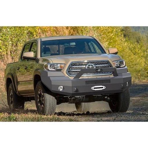 16-18 TACOMA TEXTURED BLACK ELEVATION BULLNOSE FRONT BUMPER