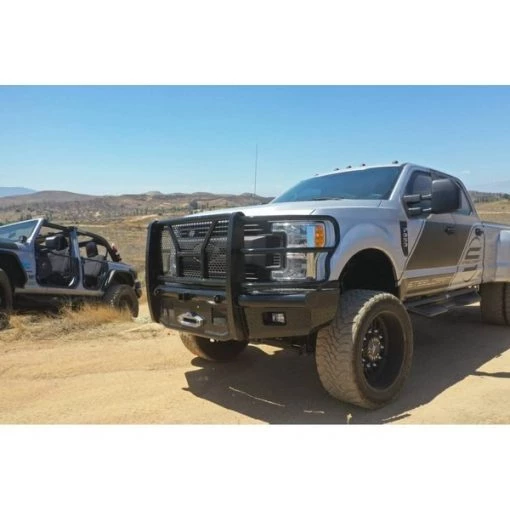 17-C F250/F350 WINCH READY FRONT W/RECEIVER FRONT CAMERA & ADAPTIVE CR