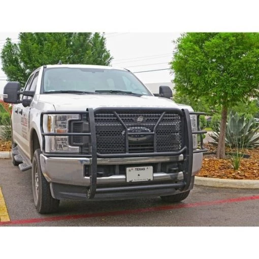 17-C F250/F350 SUPER DUTY HEAVY DUTY GRILL GUARD BLACK
