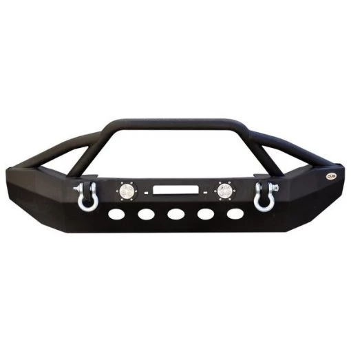 JEEP JK/JL FRONT BUMPER W/LED LIGHTS 07-18 WRANGLER JK/JL STEEL MID LENGTH