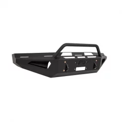 08-10 F250/F350/F450/F550 RED STEEL FRONT W/ PRE-RUNNER GUARD BUMPER