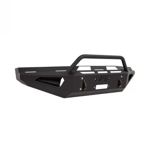 99-04 F250/F350/F450/F550 RED STEEL FRONT W/ PRE-RUNNER GUARD BUMPER