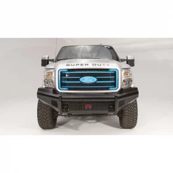 08-10 F250/F350 FRONT RANCH BUMPER W/ FULL GUARD W/ TOW HOOKS