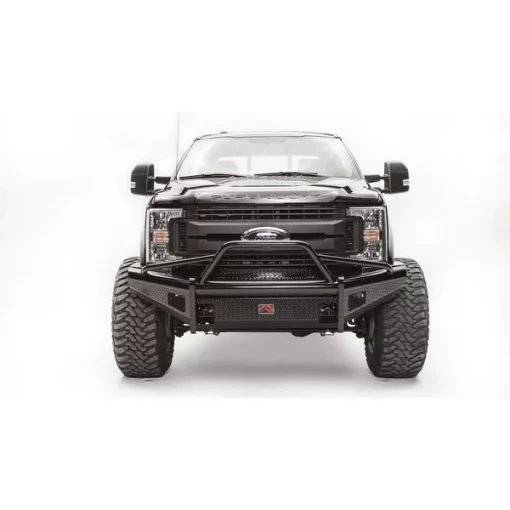 08-10 F250/F350 FRONT RANCH BUMPER W/ FULL GUARD W/ TOW HOOKS