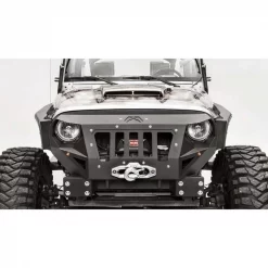 07-18 WRANGLER JK FRONT BUMPER MATTE BLACK