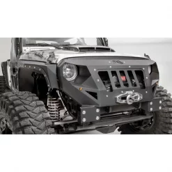 07-18 WRANGLER JK FRONT BUMPER MATTE BLACK