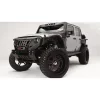 Fab Fours 07-18 WRANGLER JK FRONT BUMPER MATTE BLACK