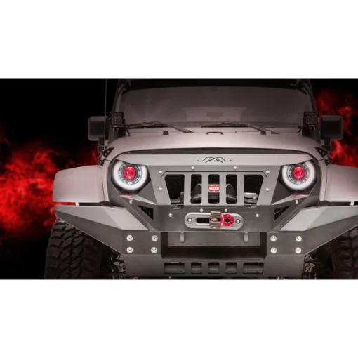 07-17 JEEP JK GRUMPER CRASH COVER MATTE BLACK