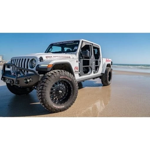 18-C JL 4-DOOR; FRONT DOOR; RATTLE RESISTANT, NON-LOCKING DOOR HANDLES