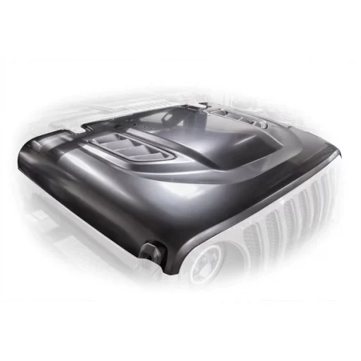 Dv8 Offroad JEEP JL RUBICON REPLICA HOOD 18-PRESENT JL WRANGLER 2 AND 4 DOOR 1 JEEP JL RUBICON REPLICA HOOD 18-PRESENT JL WRANGLER 2 AND 4 DOOR