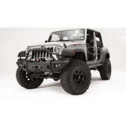 07-18 WRANGLER JK LIFESTYLE WINCH BUMPER W/ PRE-RUNNER GRILL GUARD MAT