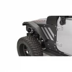 07-17 JEEP JK FRONT FENDER FLARE MATTE BLACK
