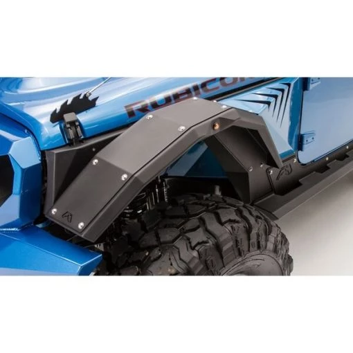 07-17 JEEP JK FRONT FENDER FLARE MATTE BLACK