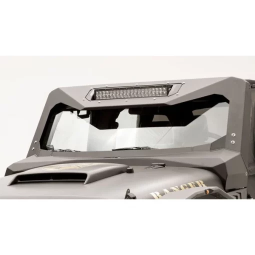 07-17 JEEP JK FRONT VICOWL INSERT MATTE BLACK