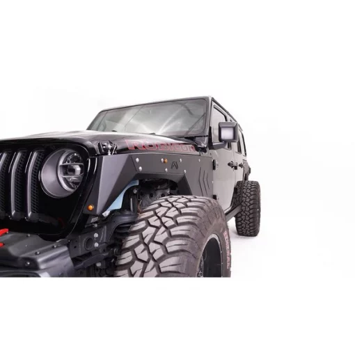 07-17 JEEP JK FRONT FENDER FLARE MATTE BLACK