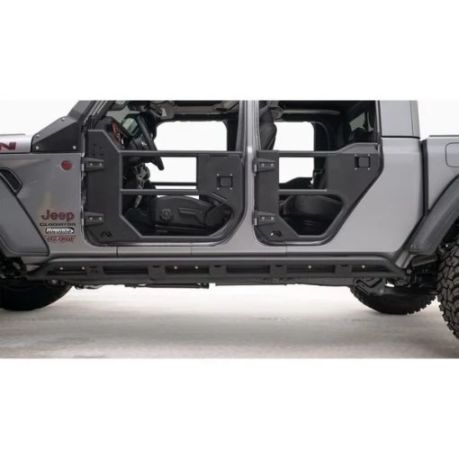 18-C GLADIATOR MATTE BLACK TUBE ROCK SLIDER