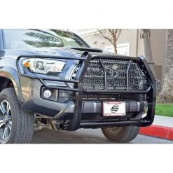 Steelcraft Automotive 16-C TACOMA ADAPTIVE CRUISE CONTROL WINDOW HD GRILL GUARDS BLACK