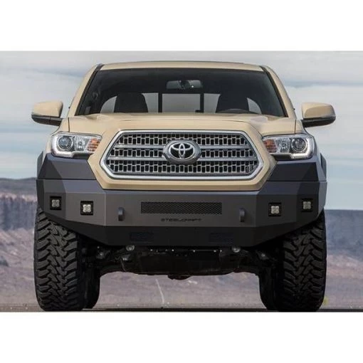Steelcraft Automotive 16-C TACOMA FORTIS FRONT BUMPER TEXTURED BLACK 1 16-C TACOMA FORTIS FRONT BUMPER TEXTURED BLACK