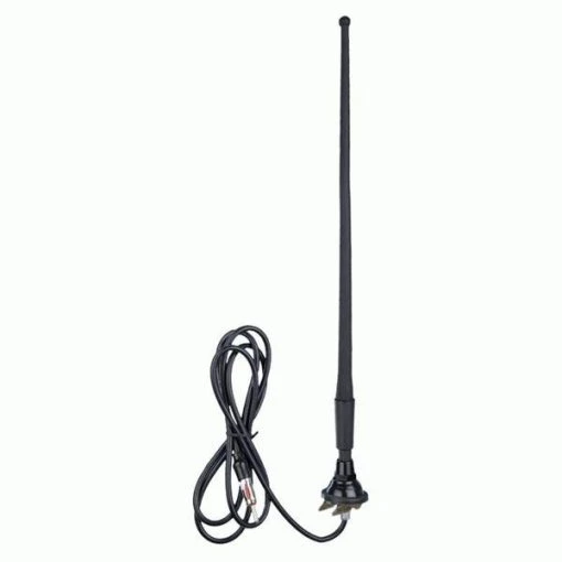 UNIVERSAL RUBBER ANTENNA – 14IN BLACK TOP MOUNT