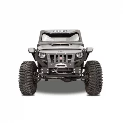 07-18 WRANGLER JK FRONT BUMPER MATTE BLACK