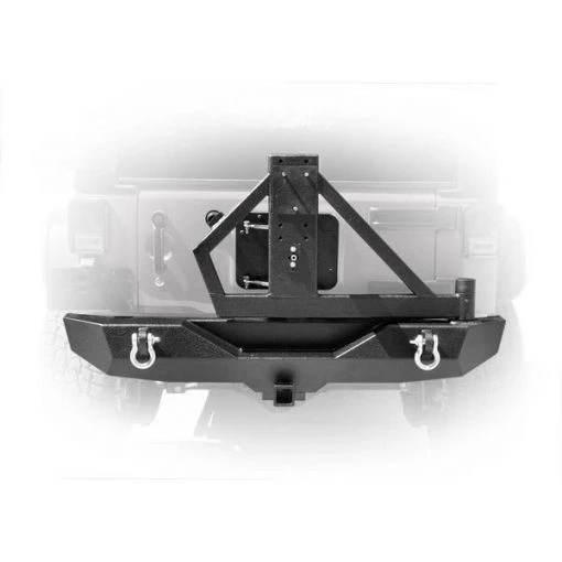Dv8 Offroad SINGLE ACTION REAR BUMPER AND TIRE CARRIER W/BEARING 1 SINGLE ACTION REAR BUMPER AND TIRE CARRIER W/BEARING