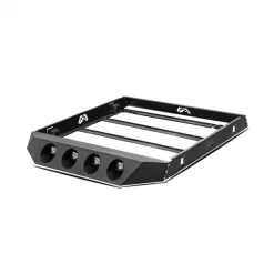 4 LIGHT ROOF RACK FACE PLATE MATTE BLACK