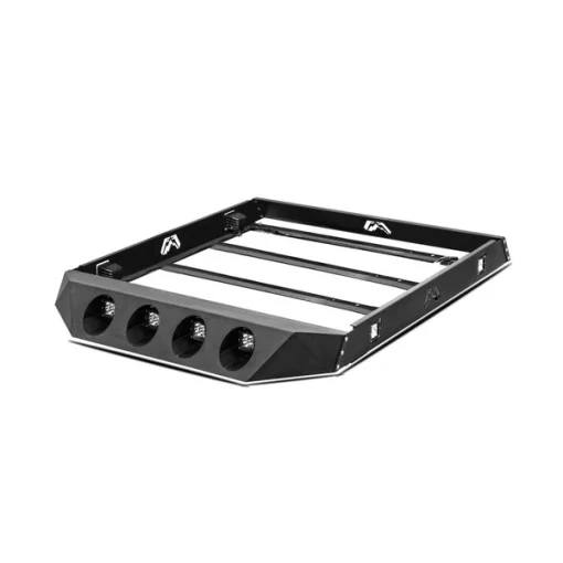 4 LIGHT ROOF RACK FACE PLATE MATTE BLACK