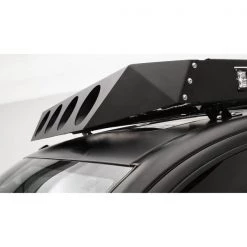 4 LIGHT ROOF RACK FACE PLATE MATTE BLACK