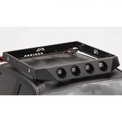 4 LIGHT ROOF RACK FACE PLATE MATTE BLACK