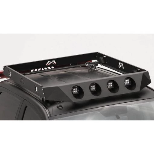 4 LIGHT ROOF RACK FACE PLATE MATTE BLACK