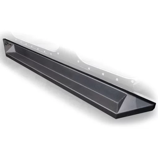 JEEP JK ROCK SLIDER STEP 07-18 WRANGLER JK MATT BLACK 4 DOOR PLATED STEEL