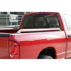 14-17 SILVERADO/SIERRA 1500 5.5FT BED STAINLESS STEEL SIDE RAILS