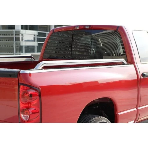 14-17 SILVERADO/SIERRA 1500 5.5FT BED STAINLESS STEEL SIDE RAILS