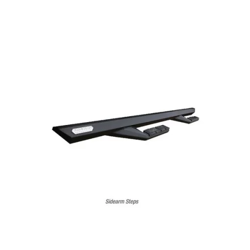 86 INCH SIDEARM STEP BLACK POWDERCOAT (MUST ORDER BRACKETS SEPARATE)