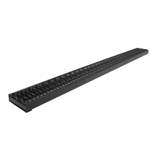 UNIVERSAL HD STANDARD CAB BLACK STEEL ROUGH STEP RUNNING BOARDS(BRACKE