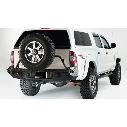 16-C TACOMA PREMIUM NON-SENSOR REAR BUMPER MATTE BLACK