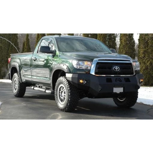 14-C TUNDRA WINCH BUMPER W/ PRE-RUNNER GRILL GUARD MATTE BLACK